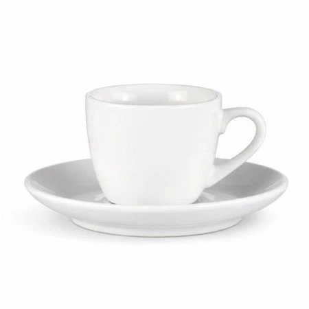 Кофейный набор 2пр керамика ЧАН ВЕЙВ КЛАССИК ИВОРИ на 1 персону 85мл LQ-QC0032A/SA фк0185 (72)