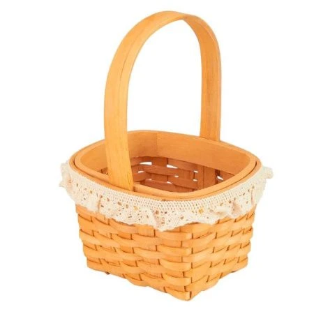 Корзина плетеная секвойя 10,5*9x6,5/16см натуральный (252)