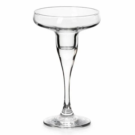 Подсвечник 17см стекло БЕЙСИК (12)