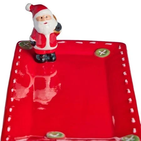 Блюдо 24*13,5*9,5см керамика Christmas Gift (16)