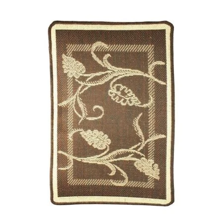 Циновка 50*80см полипропилен/хлопок ЭКО ЛЮКС шоколад (10)