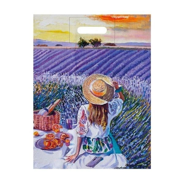 Пакет полиэтиленовый 36,5*48см Прованс