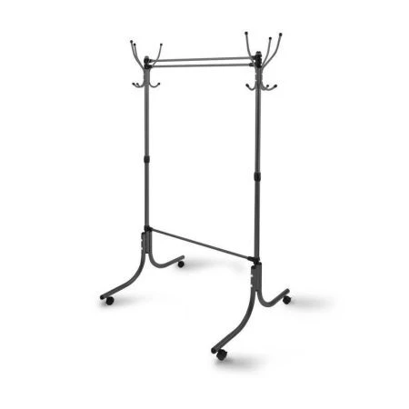 Вешалка гардеробная ВГ90-6 крючков 1160*765*1740мм металл черная матовая (1)