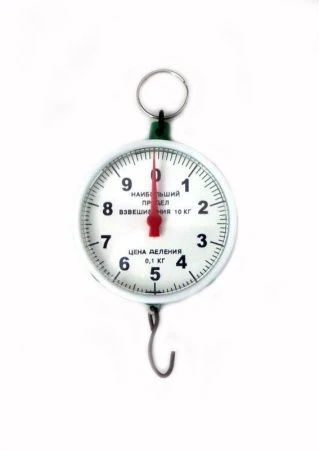 Весы безмен механические металл/пластик 10кг JC-3724/АС-10ТТ (300)