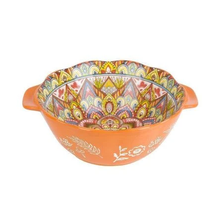 Форма для запекания 1500мл 23,6*20*8,4см фарфор Arabesque оранжевый (12)