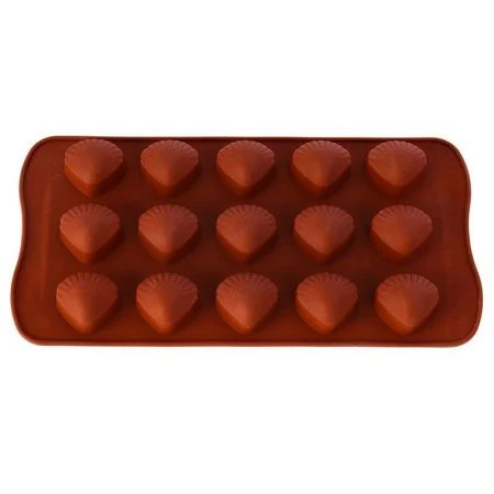 Форма для льда и конфет 20*11см силикон Ракушки R-110 (120)