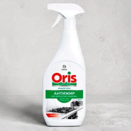 Чистящее средство от нагара, жира и копоти ORIS Антижир 600мл (8) 126094