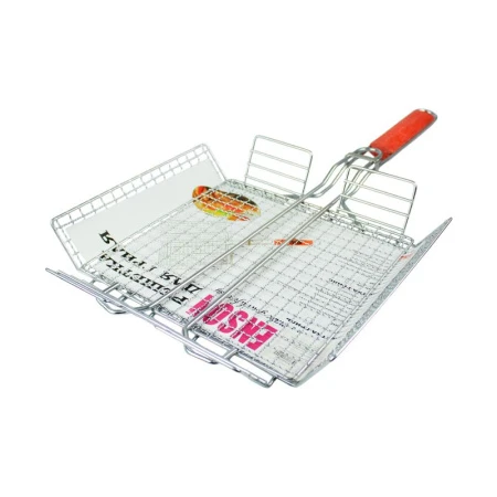 Решетка для барбекю 26*28см нерж.сталь ORIGINAL глубокая SM-77 (24) Решетка для барбекю 26*28см нерж.сталь ORIGINAL глубокая SM-77 (24)