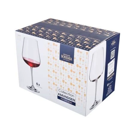Бокалы для вина набор 6шт 670мл стекло АМУНДСЕН/АРДЕА 91L/1SF57/0/00000/670-661 (4) 24874