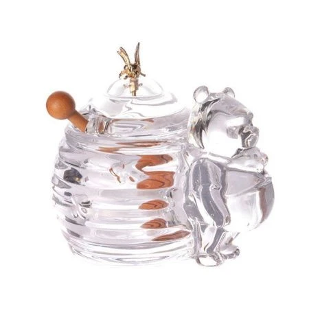 Банка для меда стекло с деревянной палочкой МУЗА (8)