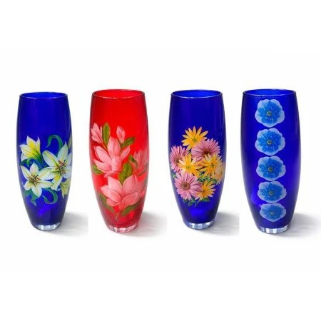 Ваза для цветов 26см стекло ФЛОРА (6)