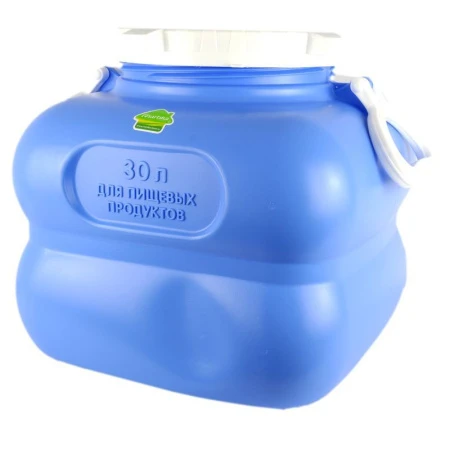 Бидон 30л пластик ГРАНДЕ с ручками фиолетовый С902/909ФИЛ (4)