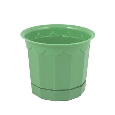 ЯЯЯГоршок цветочный 1,6л d160 зеленый (25) ВЫВОД