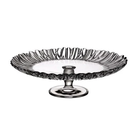 Блюдо 20,5см стекло АВРОРА на ножке (1)