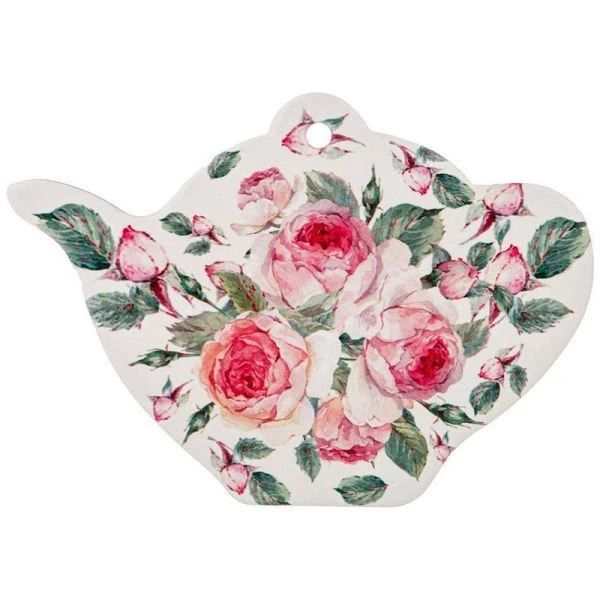 Подставка под горячее 13*18,5см фарфор ВИНТАЖ.ПИОНЫ