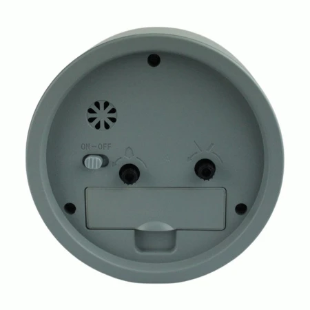 Будильник 9,5см пластик 6 цветов JC-16152 (100)