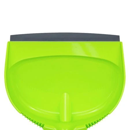 Набор совок с кромкой и щетка-сметка 240*315*100мм пластик ДУЭТ Салатовый (12) Набор совок с кромкой и щетка-сметка 240*315*100мм пластик ДУЭТ Салатовый (12)