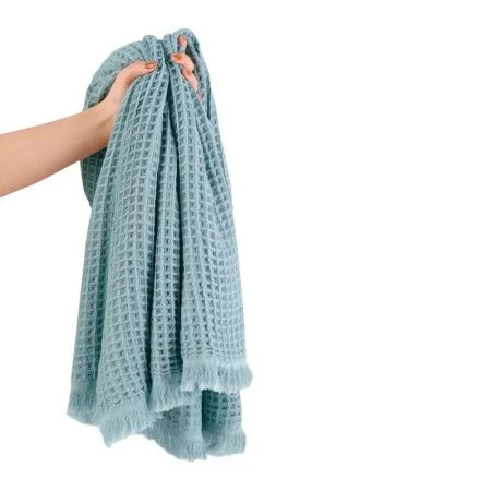 Полотенце 70*140 вафельное Karna GOFRE бирюзовый 250г Полотенце 70*140 вафельное Karna GOFRE бирюзовый 250г