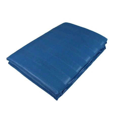 КПБ 2сп страйп-сатин (100% полиэстер) №11 синий