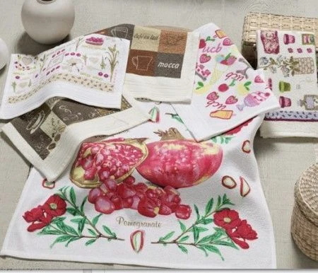 Салфетки 50*50 махровые Karna CAFFE 1/12