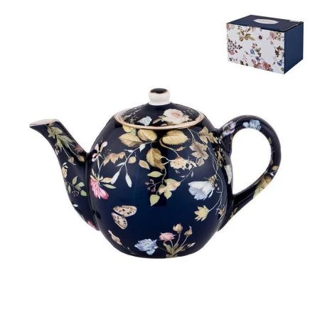 Чайник заварочный 600мл фарфор Belle Кобальт (24)