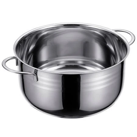 Кастрюля 4л нерж.сталь Linea BIMBO vitro со стекл.крышкой 21*11см (8)