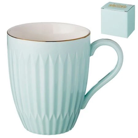 Кружка 400мл фарфор МИНТ (36)