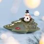 Блюдо 16*15,5*8,5см керамика Christmas Gift (12)