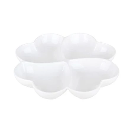 Менажница 4 секции 25см фарфор ZD8340 (16) Менажница 4 секции 25см фарфор ZD8340 (16)