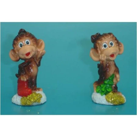 яяяФигурка ОБЕЗЬЯНКА полистоун 3*4*6см (24/720)