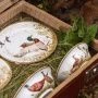 Чайный набор 12пр фарфор ОХОТА на 6 персон 300мл (8)