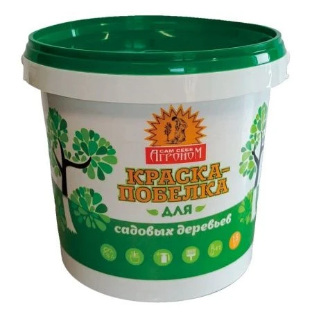 Побелка для деревьев 1,5 кг САМ СЕБЕ АГРОНОМ  (12)