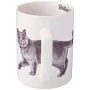 Кружка 400мл 8*7*10,8см фарфор BRISH SHORTHAIR