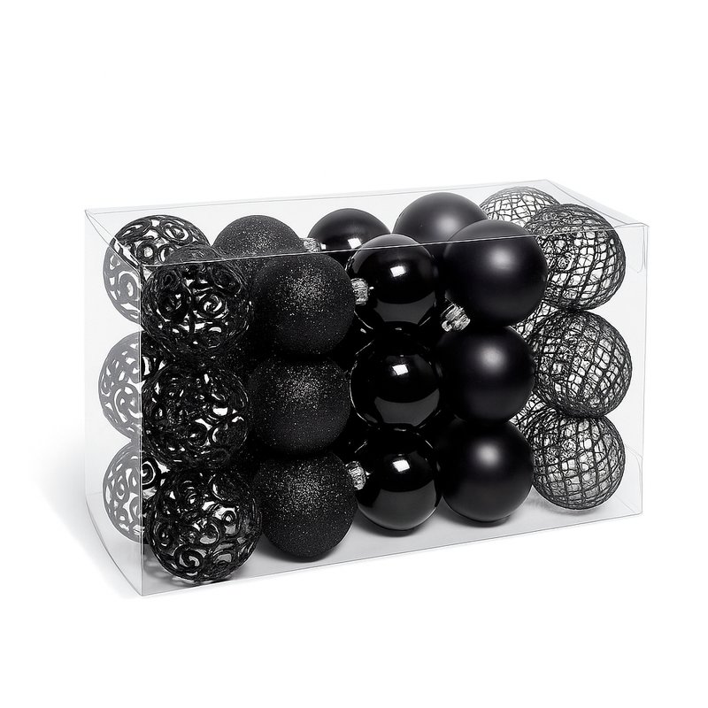 Набор игрушек новогодних на елку 30шт 5см