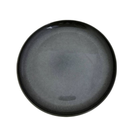 Тарелка мелкая 26,5см керамика Fore me 2 СОРТ серая дымка (24) JC-17259