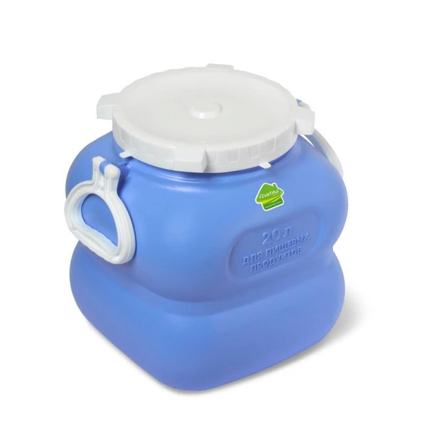 Бидон 20л пластик ГРАНДЕ с ручками фиолетовый С908ФИЛ (4) Бидон 20л пластик ГРАНДЕ с ручками фиолетовый С908ФИЛ (4)