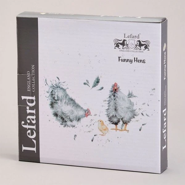 Блюдо на 6 яиц 18*18*2,5см керамика FUNNY HENS (36) Блюдо на 6 яиц 18*18*2,5см керамика FUNNY HENS (36)