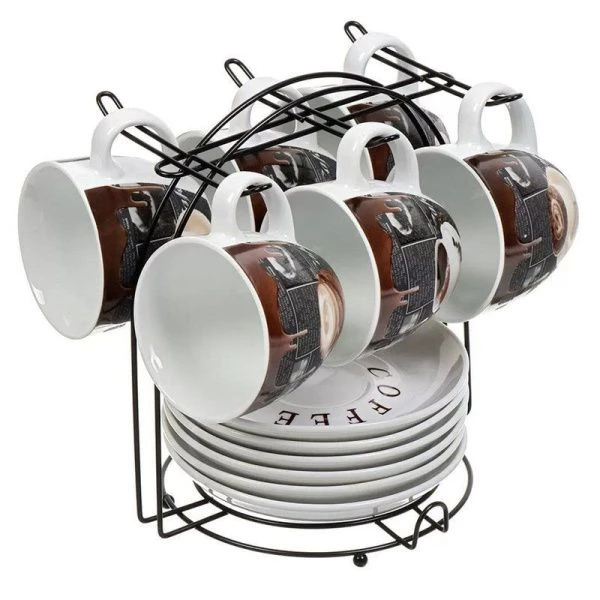 Чайный набор 12пр фарфор ГОРЯЧИЙ ШОКОЛАД на 4 персоны 180мл п/у RS097-1060J (8) Чайный набор 12пр фарфор ГОРЯЧИЙ ШОКОЛАД на 4 персоны 180мл п/у RS097-1060J (8)