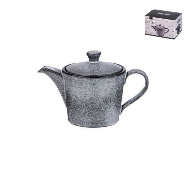 Чайник заварочный 800мл 22*12,5*11см фарфор ГРАФИТ (8) Чайник заварочный 800мл 22*12,5*11см фарфор ГРАФИТ (8)