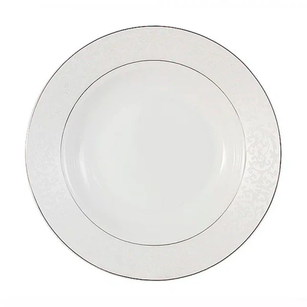 Столовый набор 27пр фарфор МЕЛИСЕНТА на 6 персон белый с серебристым кантом AL-14-310/27-E5 (2) Столовый набор 27пр фарфор МЕЛИСЕНТА на 6 персон белый с серебристым кантом AL-14-310/27-E5 (2)