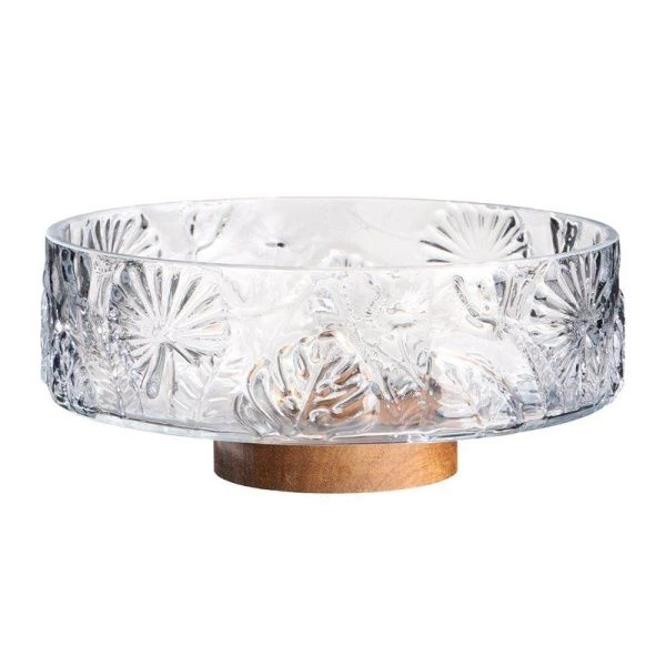 Фруктовница 21*9см 1,5л стекло FLORA (4) Фруктовница 21*9см 1,5л стекло FLORA (4)