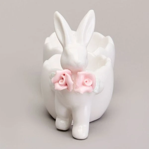 Подставка для яиц (на 2шт) 13,1*5,1*7,5см фарфор (84) Подставка для яиц (на 2шт) 13,1*5,1*7,5см фарфор (84)