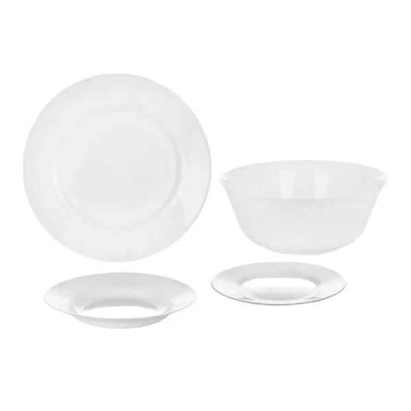 Столовый набор 19пр стеклокерамика ДИРЕКТОР БЕЛЫЙ EVERY DAY Столовый набор 19пр стеклокерамика ДИРЕКТОР БЕЛЫЙ EVERY DAY