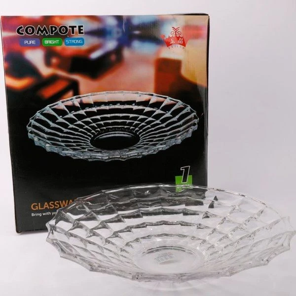 Фруктовница 36*7см стекло Quartz YJP-7023 (16) Фруктовница 36*7см стекло Quartz YJP-7023 (16)