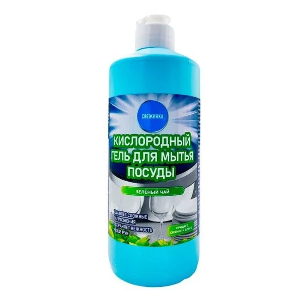 Гель для мытья посуды 500мл Свежинка Зеленый чай (16) Гель для мытья посуды 500мл Свежинка Зеленый чай (16)