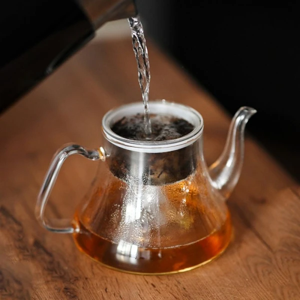 Чайник заварочный 1000мл стекло с паровым фильтром JC-15614 (24) Чайник заварочный 1000мл стекло с паровым фильтром JC-15614 (24)