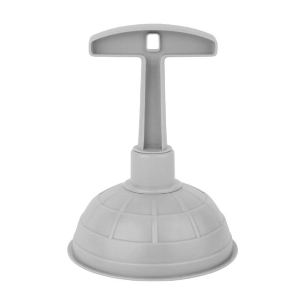 Вантуз 12,5см пластик Disco серебряный (12) Вантуз 12,5см пластик Disco серебряный (12)