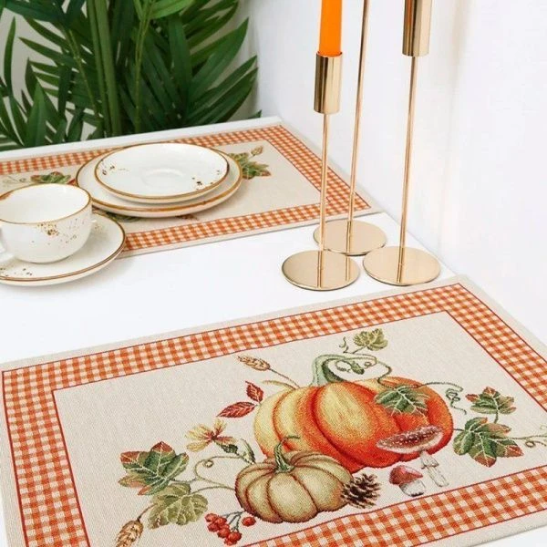 Салфетки набор 2шт 35*45см гобелен ТЫКОВКИ клетка Салфетки набор 2шт 35*45см гобелен ТЫКОВКИ клетка