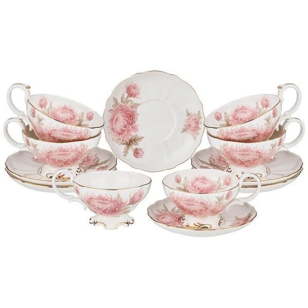 Чайный набор 12пр фарфор АСТРА на 6 персон 250мл (6) Чайный набор 12пр фарфор АСТРА на 6 персон 250мл (6)