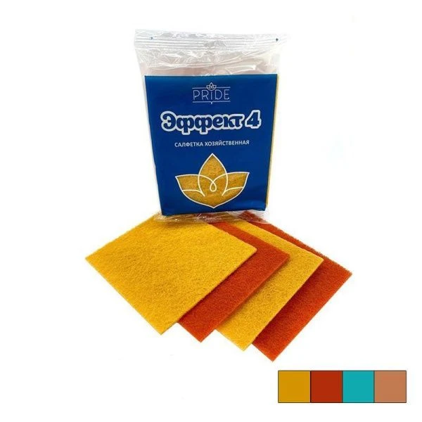 Губка для посуды абразивная 4шт ЭФФЕКТ-4 15*12,5см СХ007 (40) Губка для посуды абразивная 4шт ЭФФЕКТ-4 15*12,5см СХ007 (40)